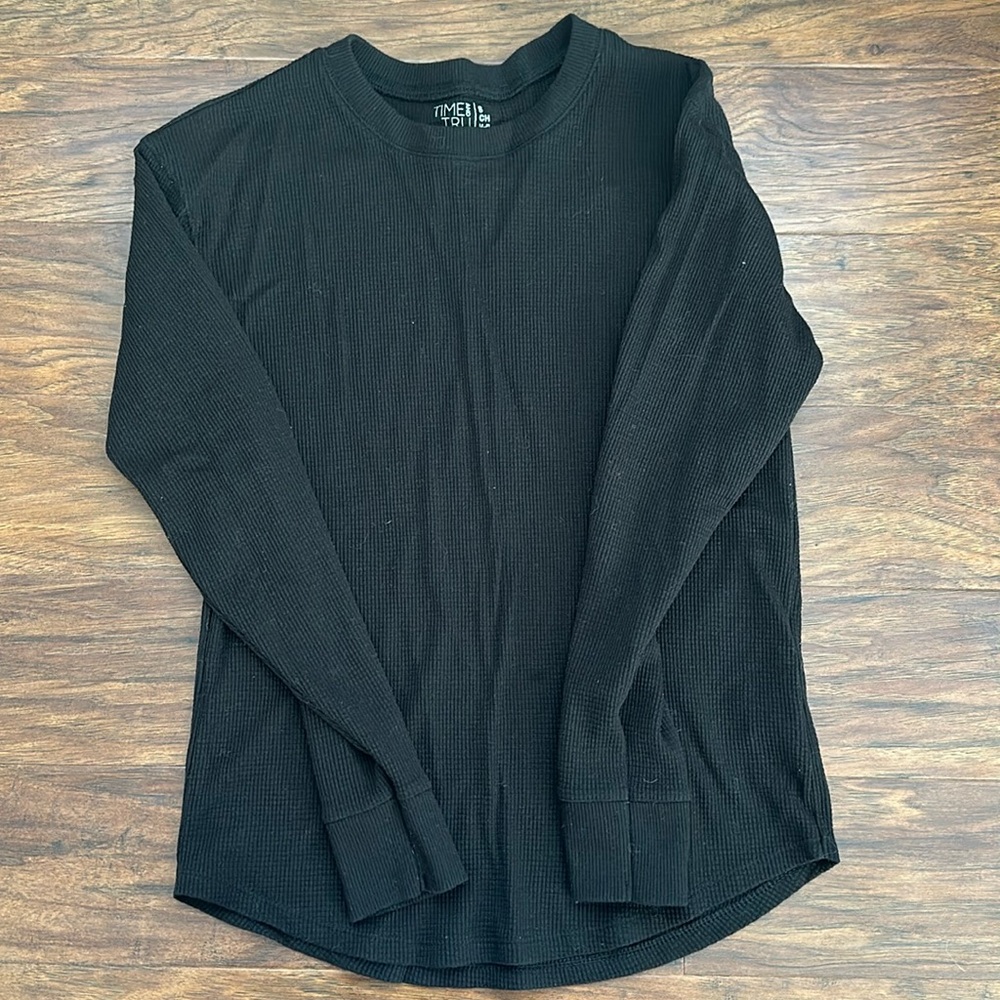Time and Tru black Henley